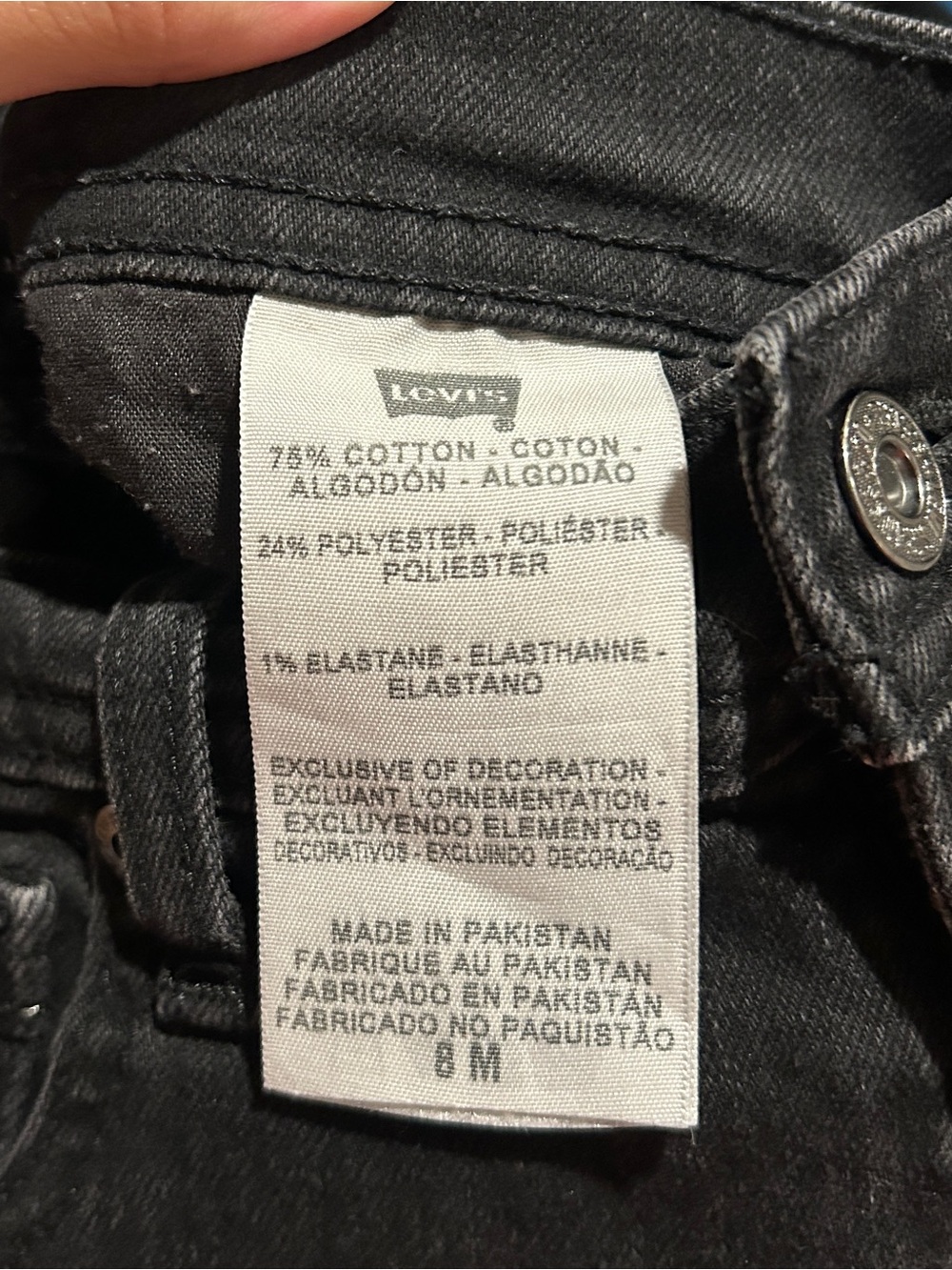 Levi's Black 505 Women's Jeans - Picture 6 of 6